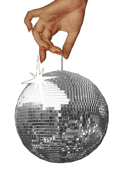 Bola de disco decorativa